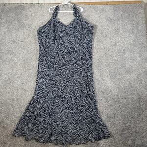 Connected Woman Halter Dress 20W Plus Classic Feminine Boho Chic Garden Party